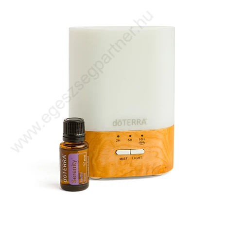 doTERRA Lumo párologtató + Serenity (15ml) illóolaj keverék